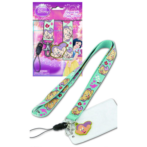 Snow White and the Seven Dwarfs Dopey Lanyard